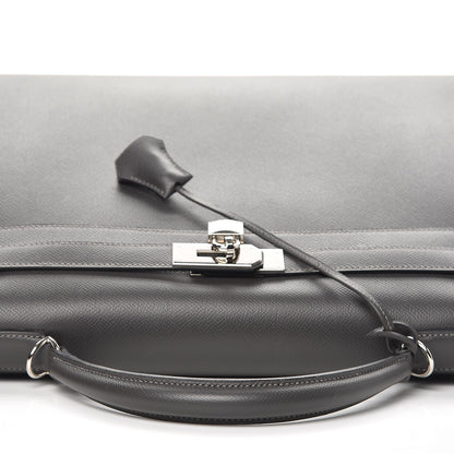 Hermes Epsom Kelly Sellier 40 Graphite 24 of 37