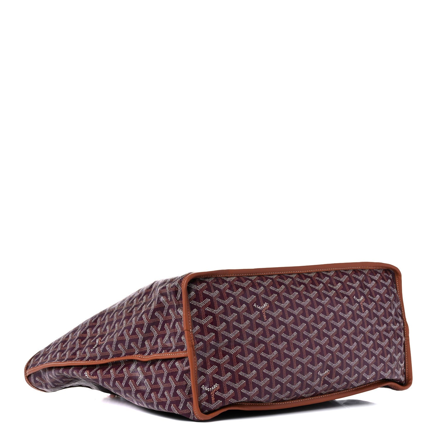 Goyard Goyardine Reversible Pertuis GM Burgundy 5 of 17