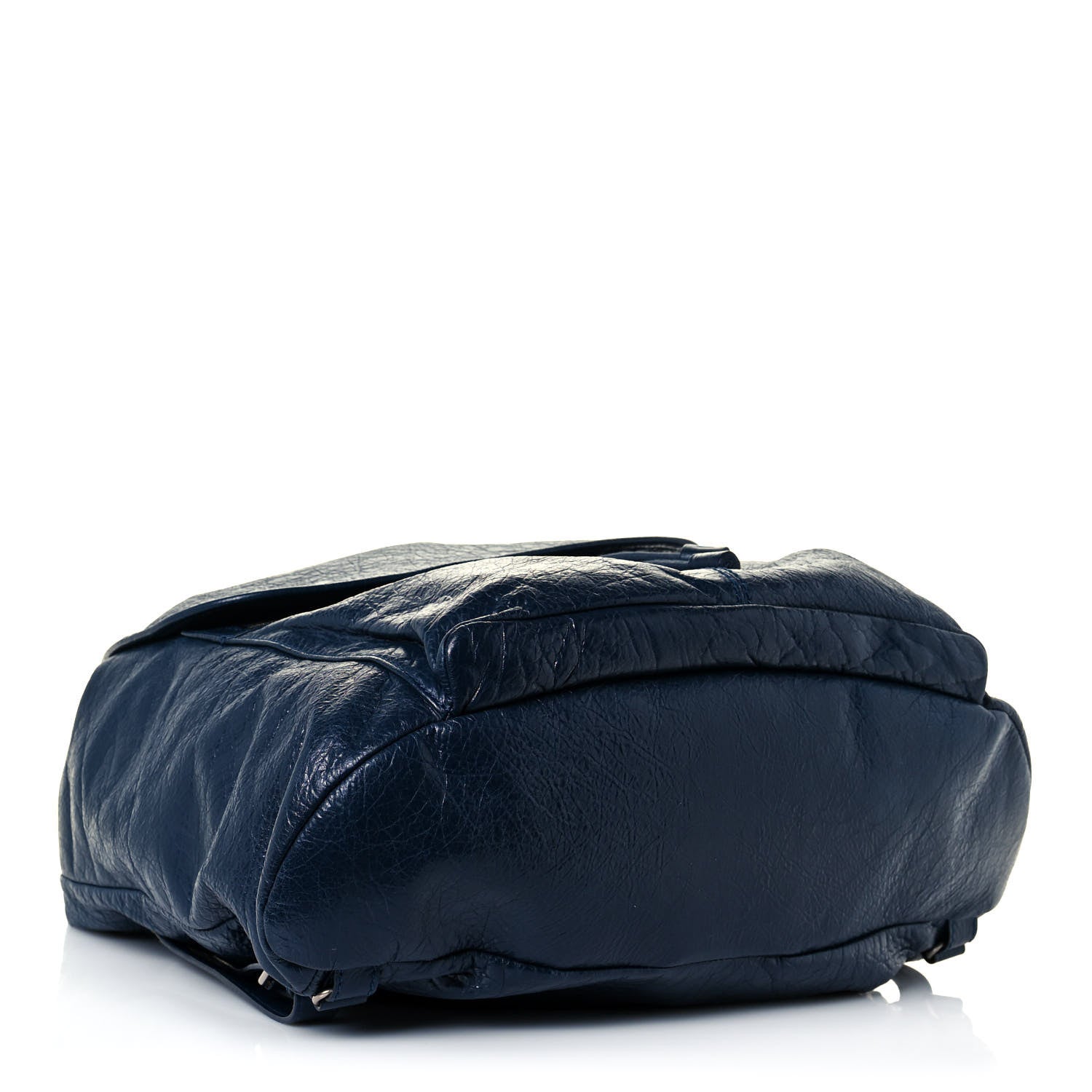 Balenciaga Agneau Classic Hardware S Traveler Backpack Blue Obscur 4 of 12