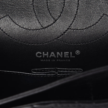 Chanel Calfskin Quilted Spoon Charms Brasserie 2.55 Reissue 225 Flap Black 7 of 13
