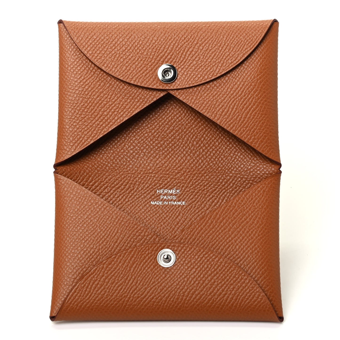 Epsom Calvi Card Case Gold