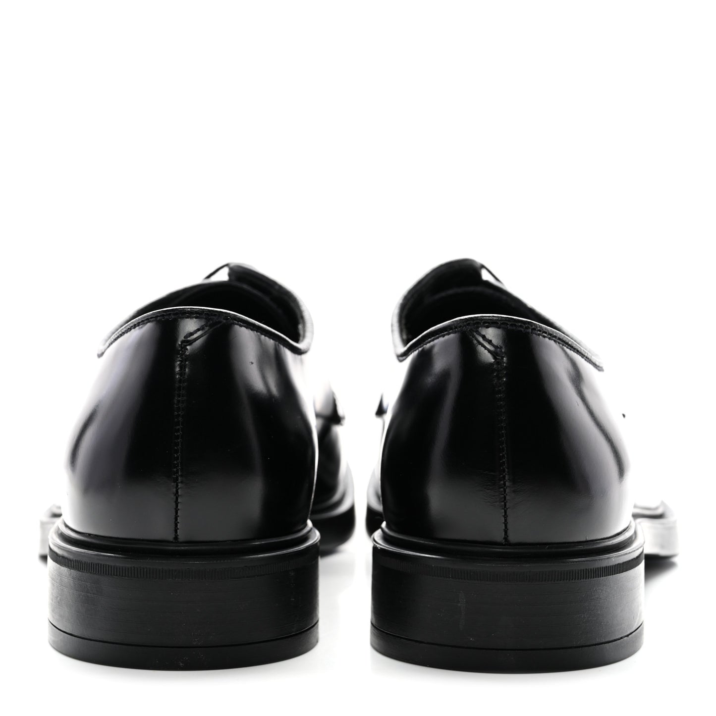 Spazzolato Mens Derby Loafers 9 Black