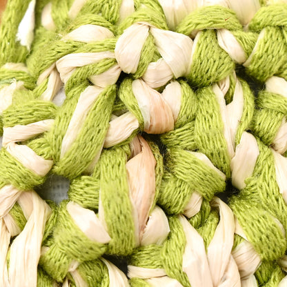 Fendi Woven Straw Baguette Green 11 of 14