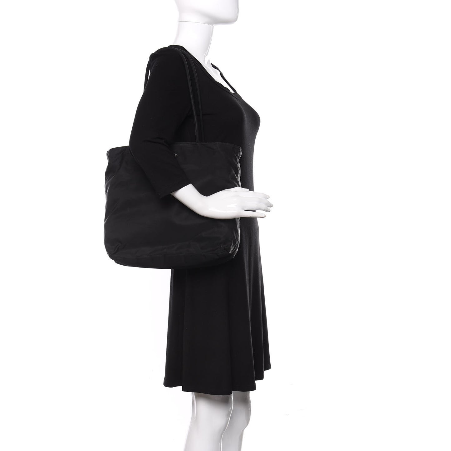 Tessuto Nylon Tote Black