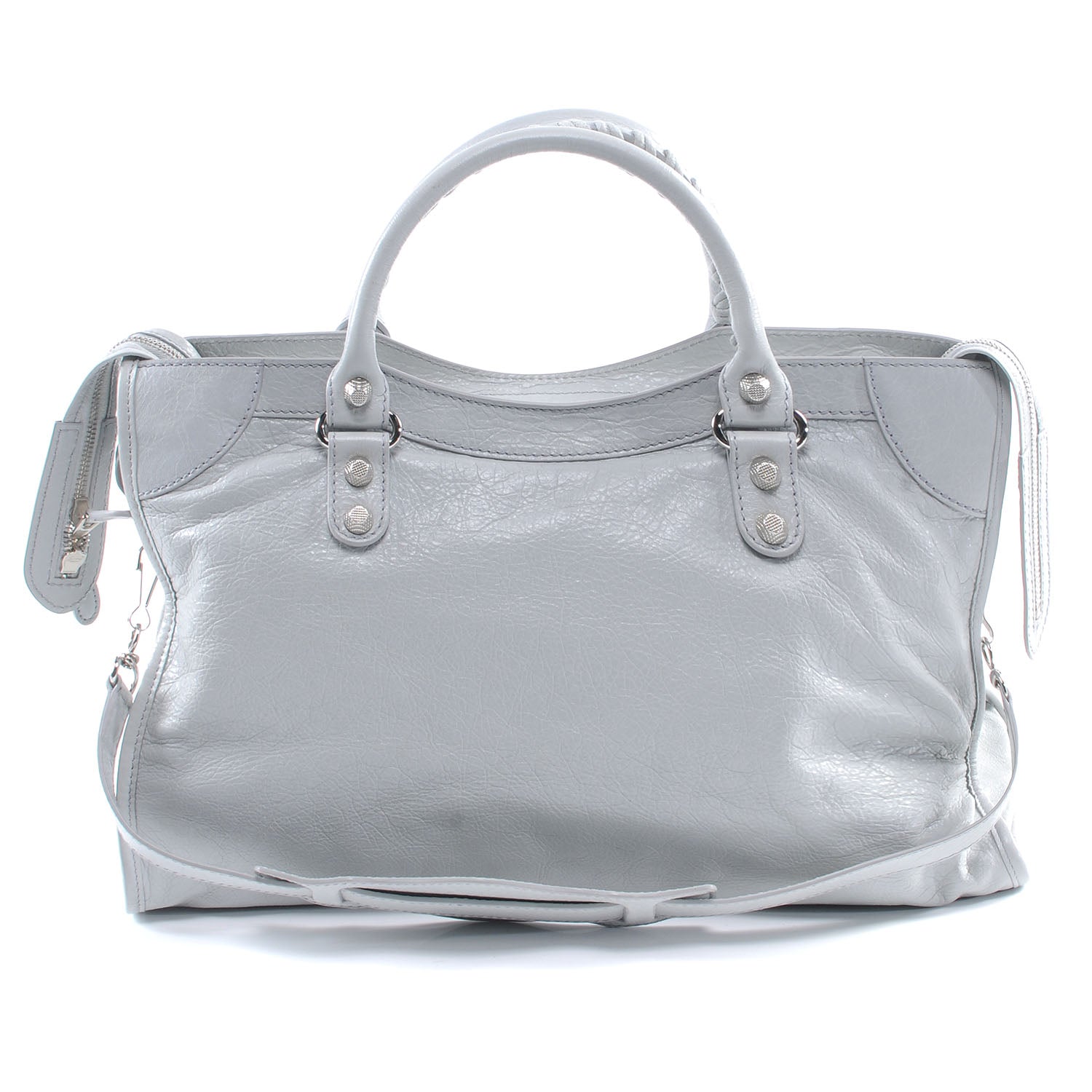 Balenciaga Agneau Giant 12 Silver Hardware City Gris Glace 3 of 7
