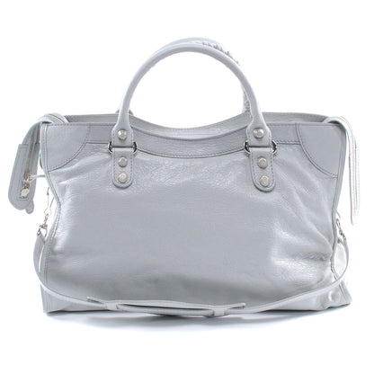 Balenciaga Agneau Giant 12 Silver Hardware City Gris Glace 3 of 7