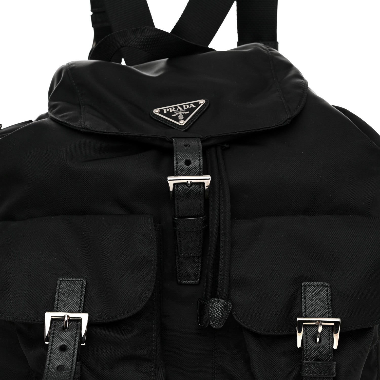 Prada Tessuto Nylon Vela Backpack Black 8 of 10