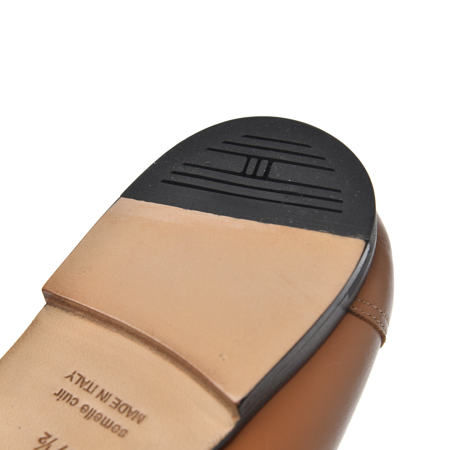 Calfskin Colette Loafer 37.5 Beige Dore