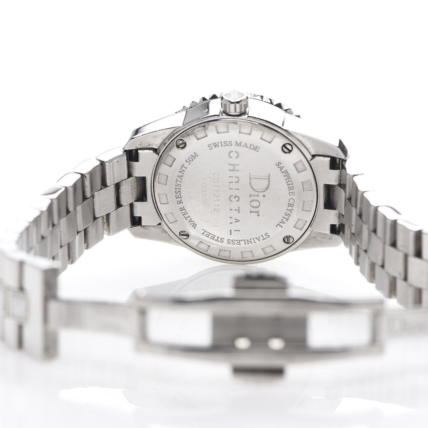 Stainless Steel Sapphire 29mm Christal Quartz Watch