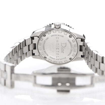 Christian Dior Stainless Steel Sapphire 29mm Christal Quartz Watch 4 of 5