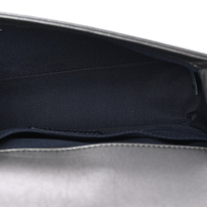 Chanel Lambskin Embossed Medium Boy Cube Flap Grey 5 of 10