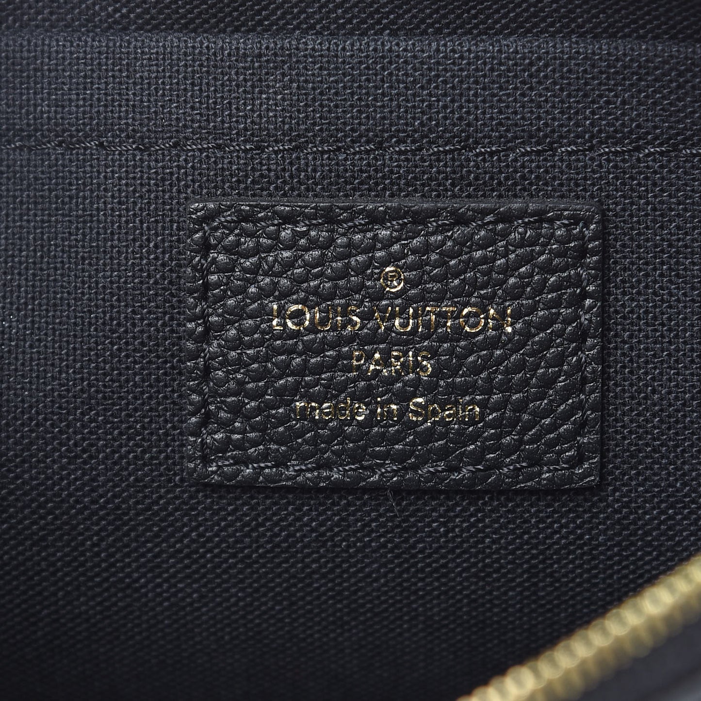 Monogram Pallas Clutch Black