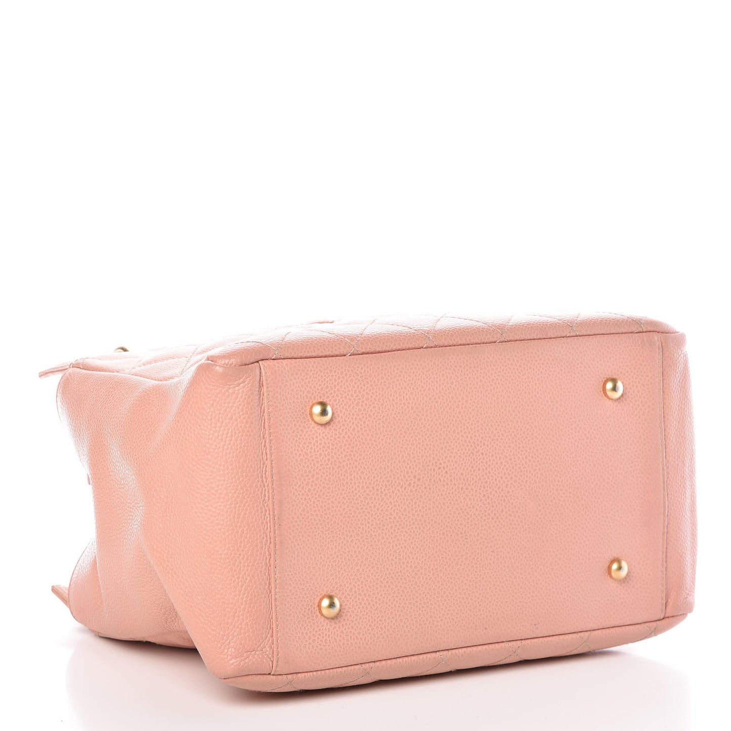 Caviar Quilted Petit Timeless Shopping Tote PTT Pink