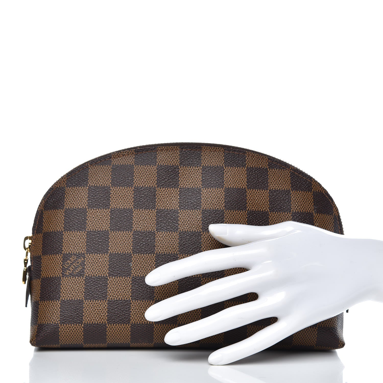 Louis Vuitton Damier Ebene Cosmetic Pouch GM 2 of 12