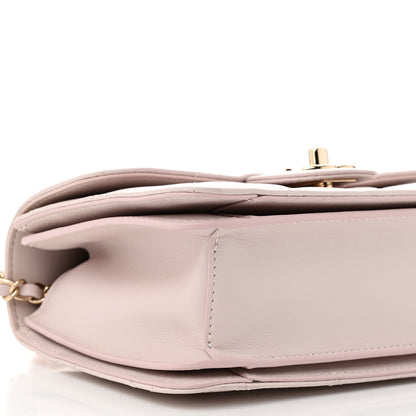 Chanel Calfskin Quilted Coco Lady Flap Light Purple 9 of 11