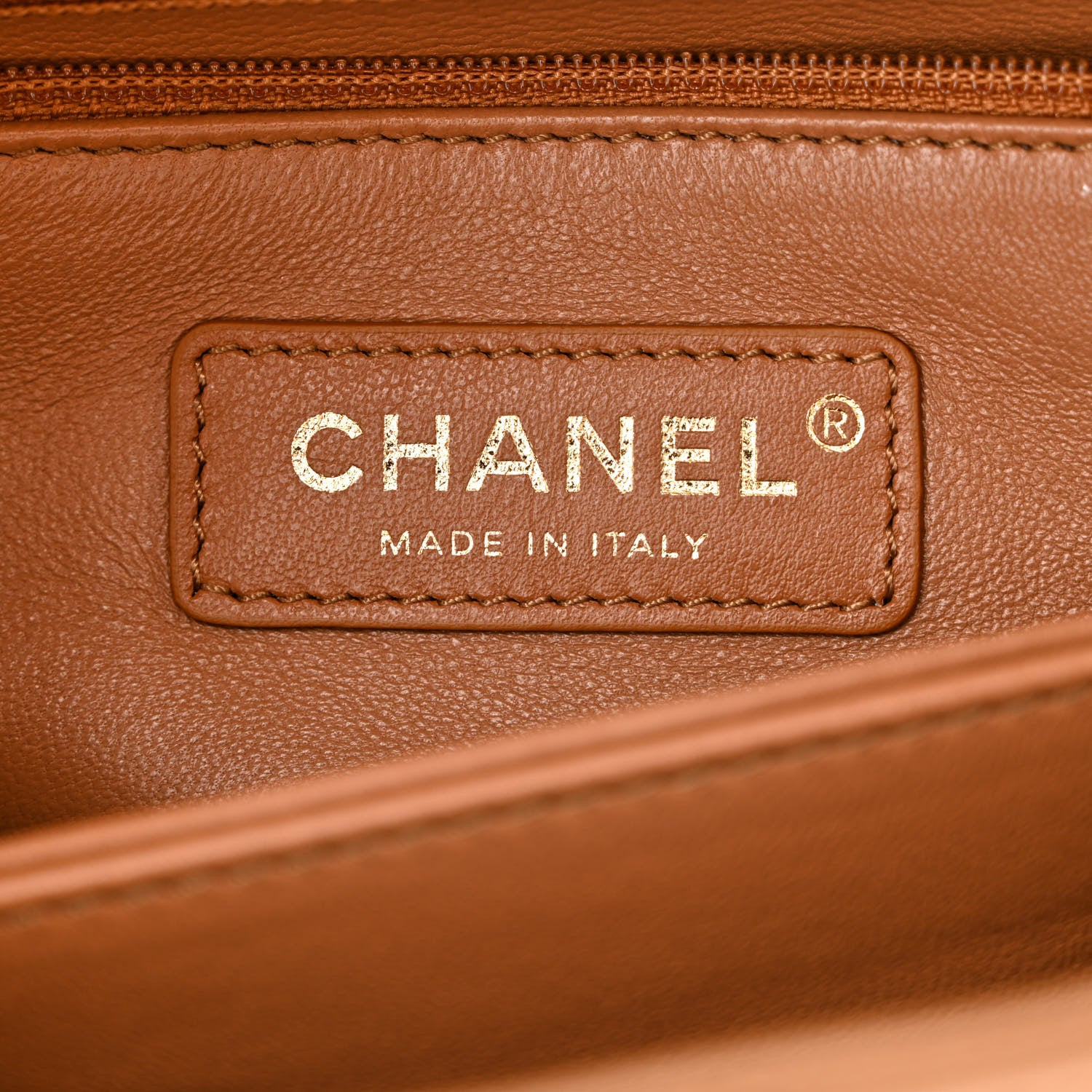Chanel Caviar Quilted Mini Coco Handle Flap Brown 6 of 10