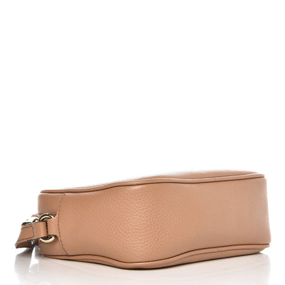 Gucci Pebbled Calfskin Small Soho Disco Bag Camelia 4 of 7
