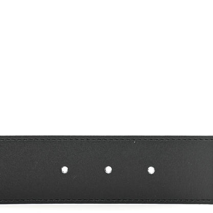 Gucci Calfskin Crystal Double G 40mm Belt 70 28 Black Multicolor 4 of 6