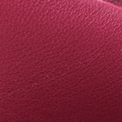 Chanel Velvet Camellia Embossed Mini Square Flap Pink 13 of 15