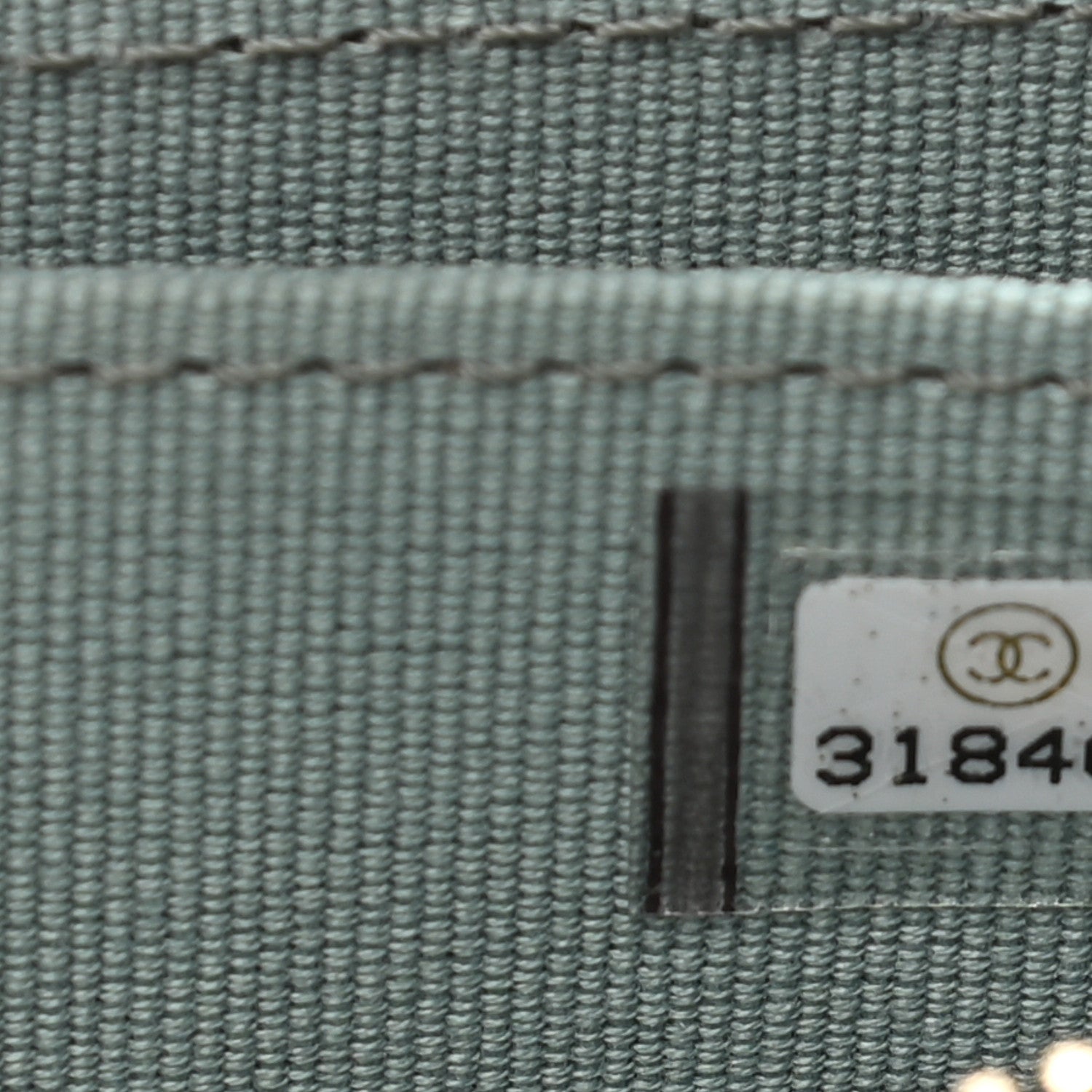 Chanel Caviar Quilted Zip Around Coin Purse Wallet Dark Green 7 of 8