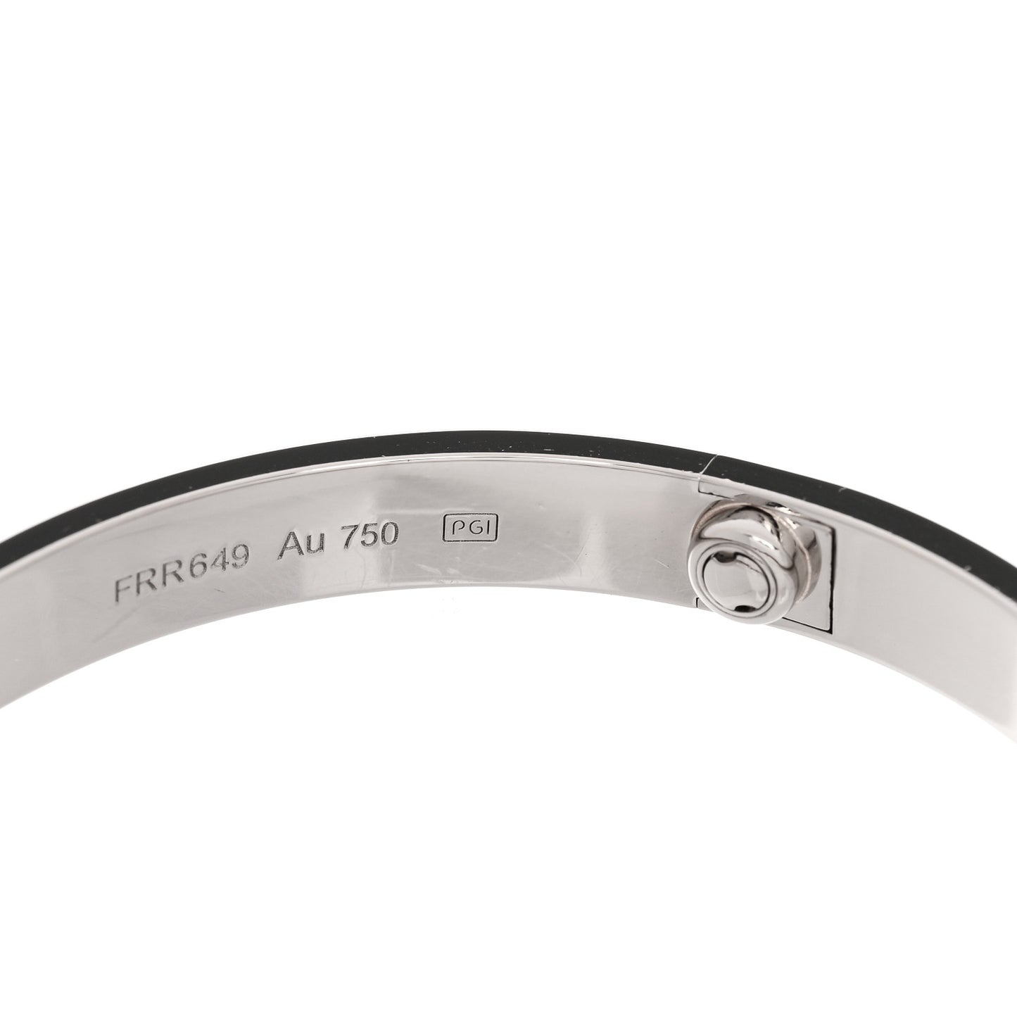 18K White Gold LOVE Bracelet 18