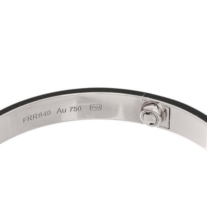 Cartier 18K White Gold LOVE Bracelet 18 5 of 8