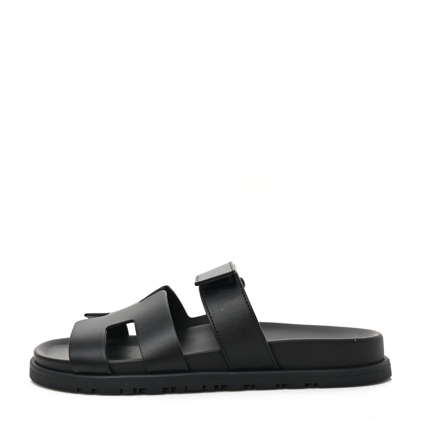 Calfskin Womens Chypre Sandals 39 Black
