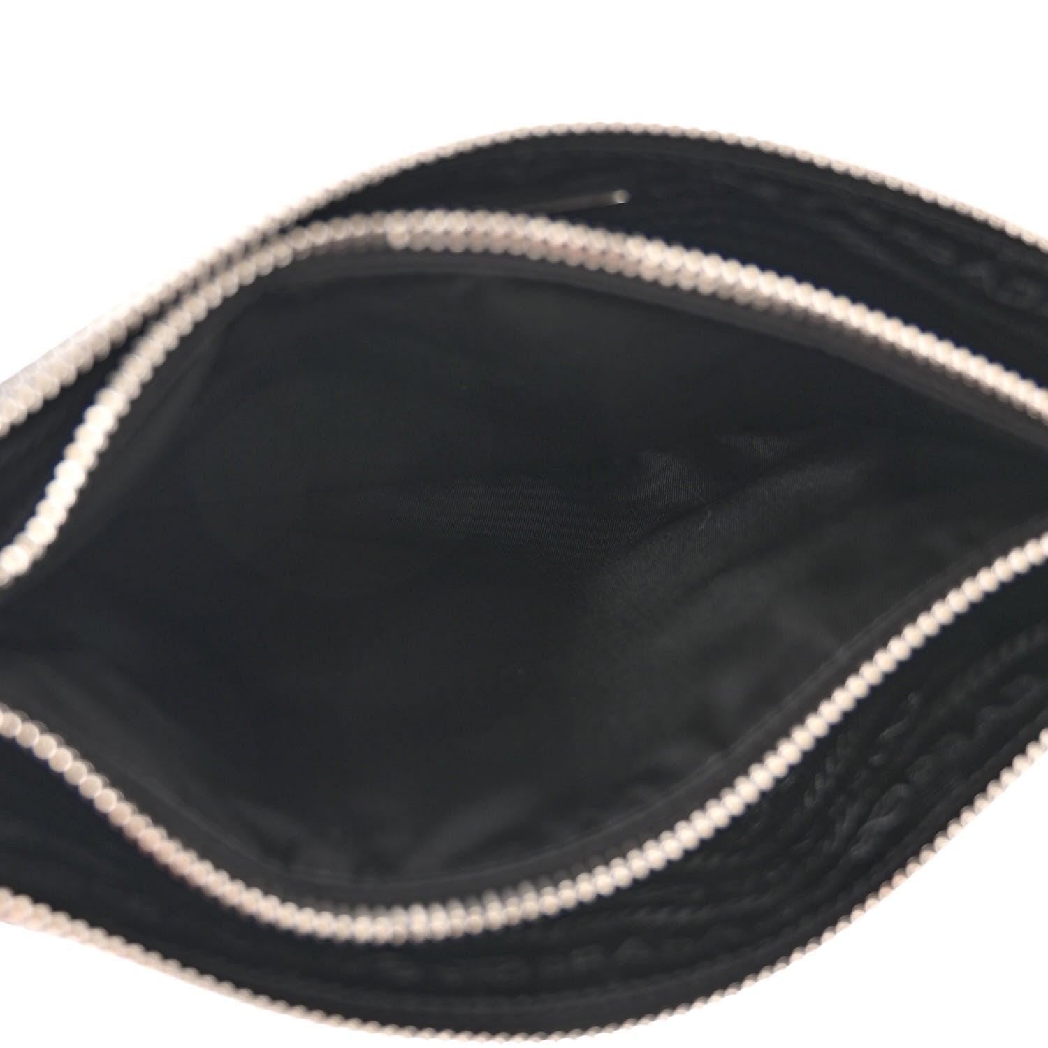Prada Re-Nylon Saffiano Re-Edition 2000 Double Zip Crossbody Bag Black 5 of 10