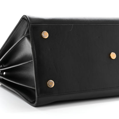 Saint Laurent Calfskin Large Sac De Jour Carryall Black 10 of 14