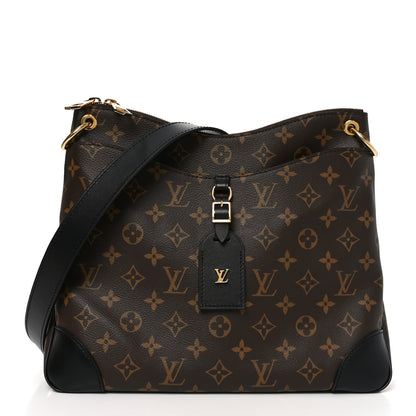 Louis Vuitton Monogram Odeon MM Black 1 of 9