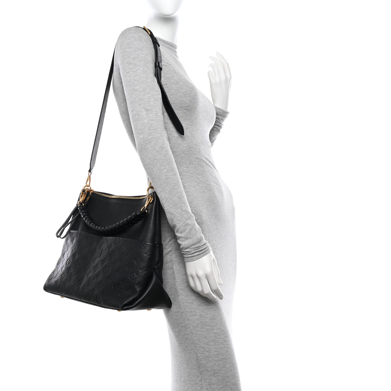 Louis Vuitton Empreinte Maida Hobo Black 2 of 10