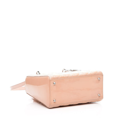 Christian Dior Patent Cannage Medium Lady Dior Light Pink 5 of 14