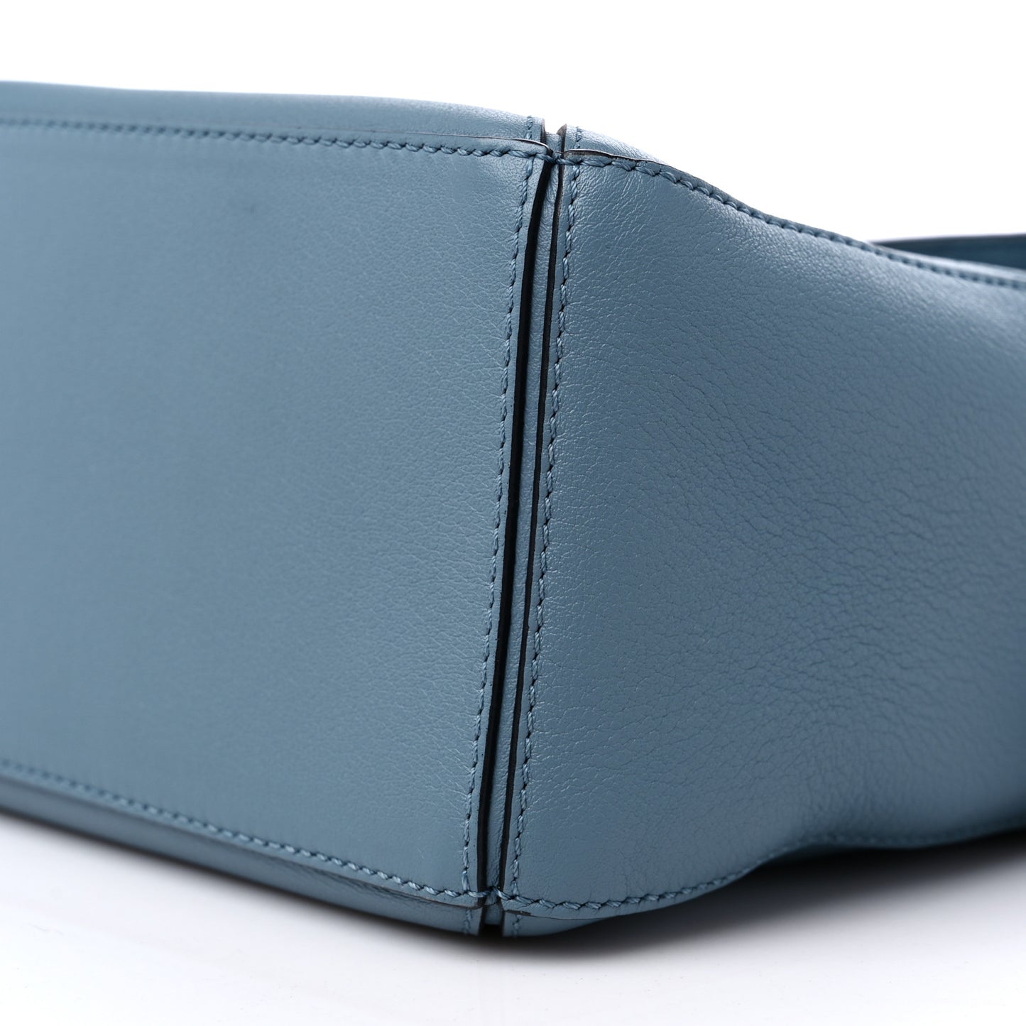 Calfskin Small Puzzle Bag Stone Blue