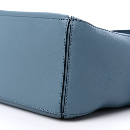 Loewe Calfskin Small Puzzle Bag Stone Blue 8 of 8