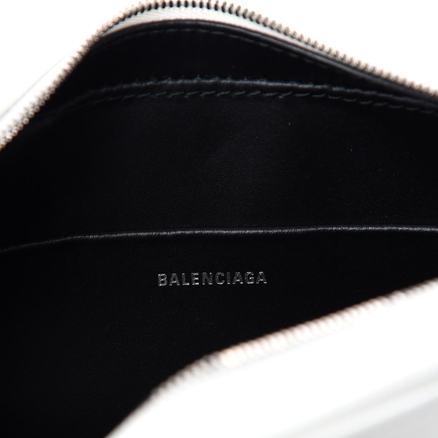 Calfskin Logo S Everyday Camera Bag White