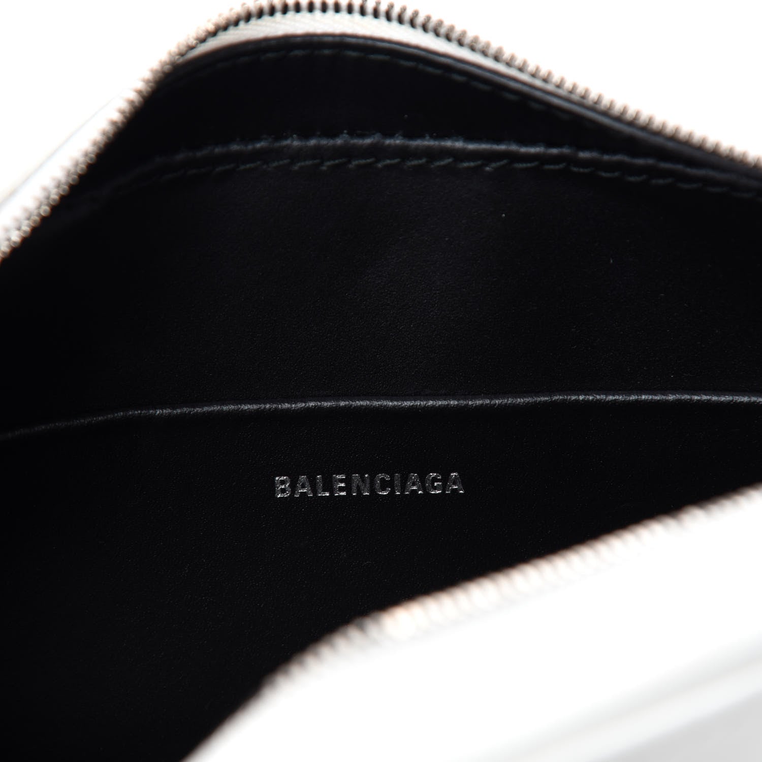 Balenciaga Calfskin Logo S Everyday Camera Bag White 8 of 10