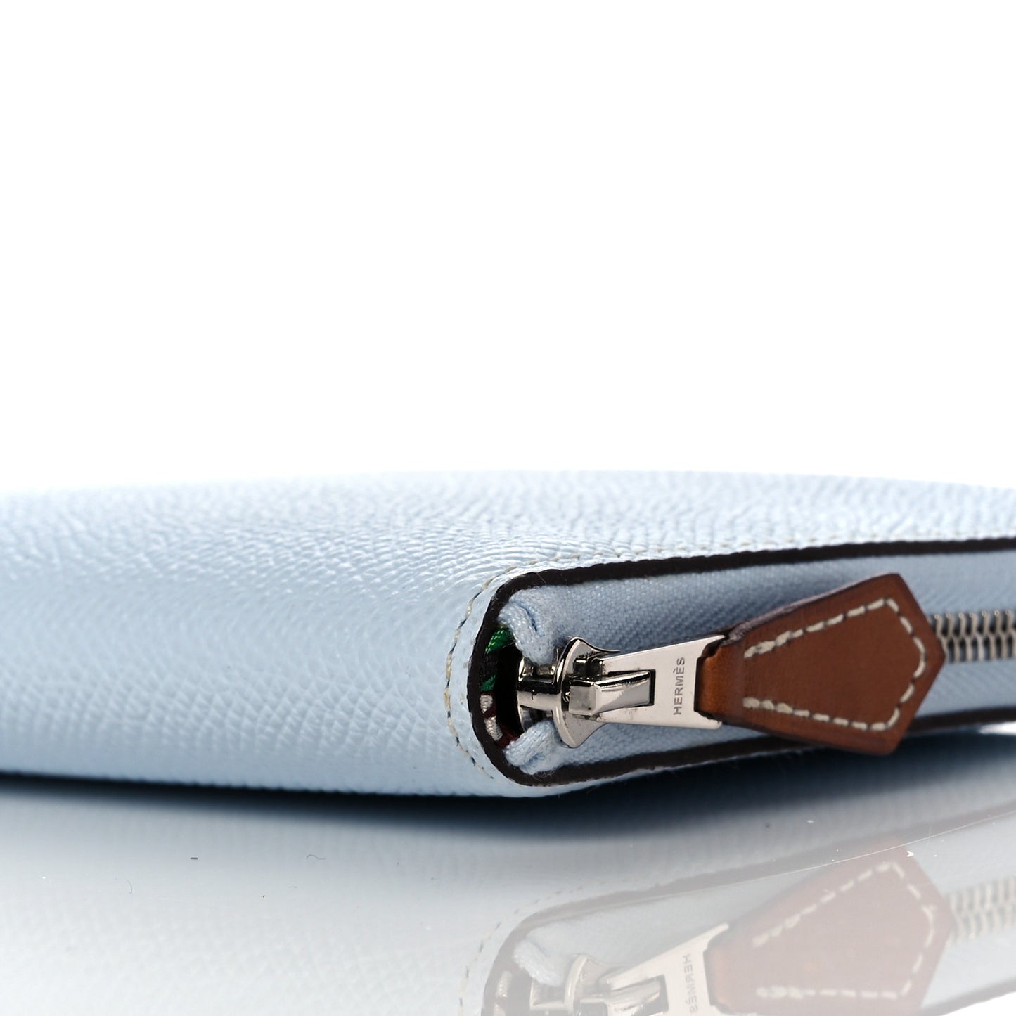 Epsom Silk'In Wallet Bleu Brume