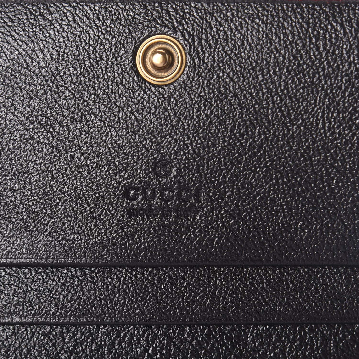 Gucci Azalea Calfskin Matelasse Diagonal Patchwork Torchon GG Marmont Card Case Wallet Black Beige Romantic Cerise 5 of 6