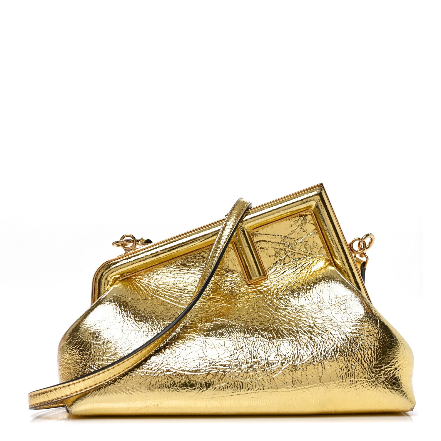 Fendi Rock Millenium Small Fendi First Gold 1885298 – FASHIONPHILE