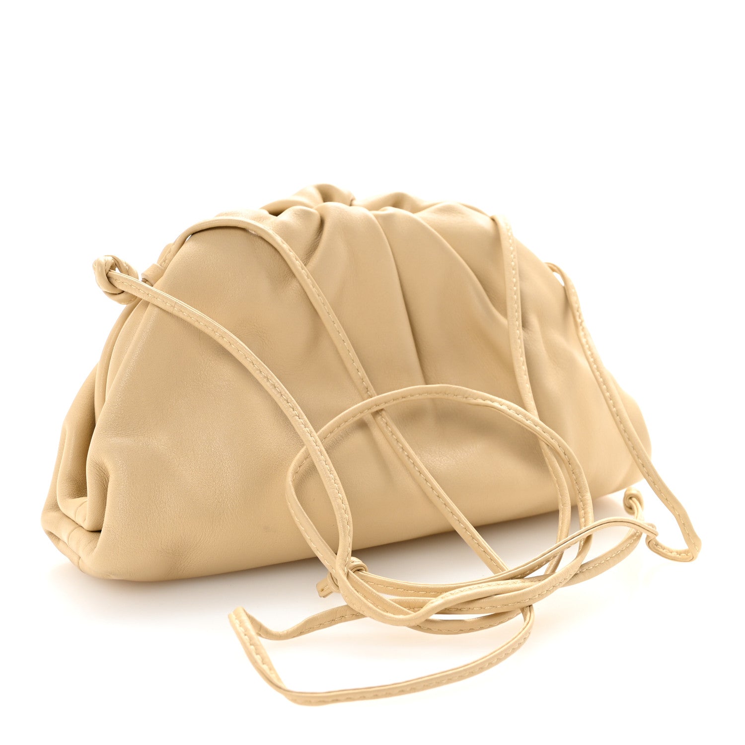 Bottega Veneta Butter Calfskin The Mini Pouch Porridge 3 of 13