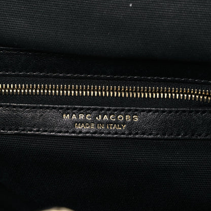 Marc Jacobs Lambskin Quilted Mini Colorblock Manhattan Stam Black Concrete 5 of 9