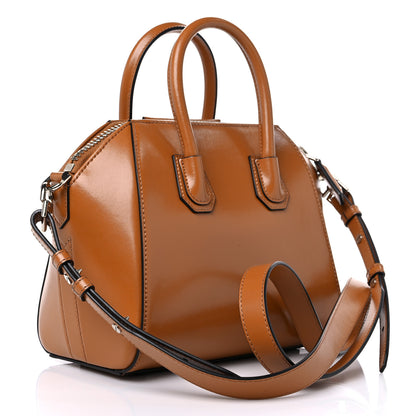 Givenchy Shiny Lord Calfskin Mini Antigona Camel 3 of 13
