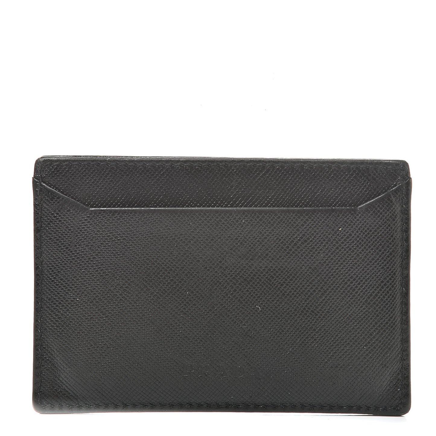 Saffiano Card Case Black