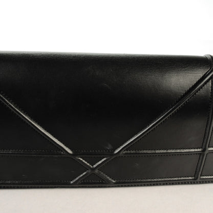 Christian Dior Lambskin Diorama Pochette Black 9 of 10