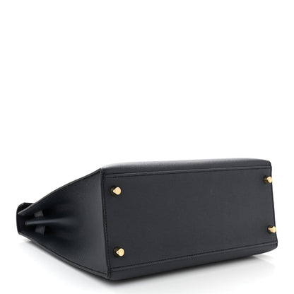Hermes Epsom Kelly Sellier 28 Bleu Indigo 4 of 13