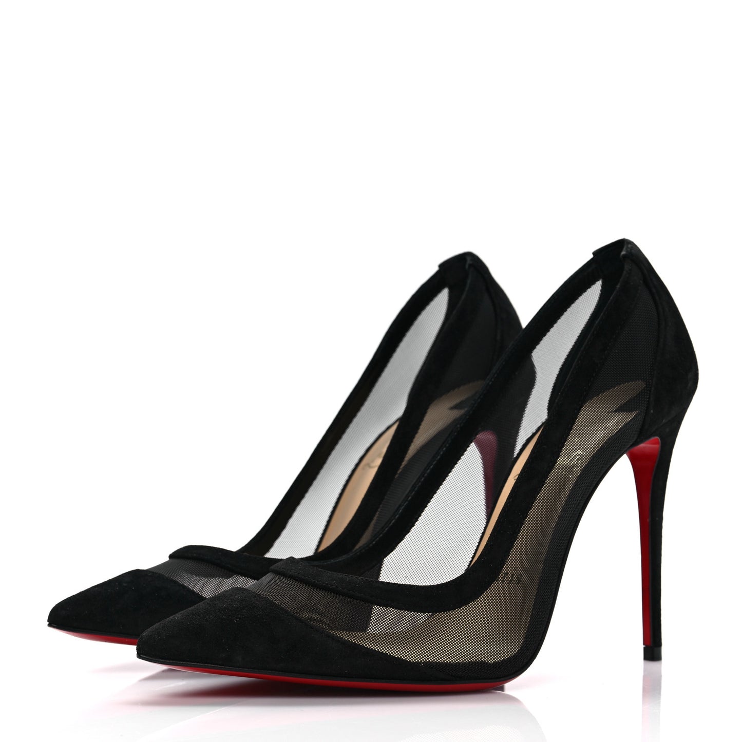 Veau Velours Rete Galativi 100 Pumps 36 Black