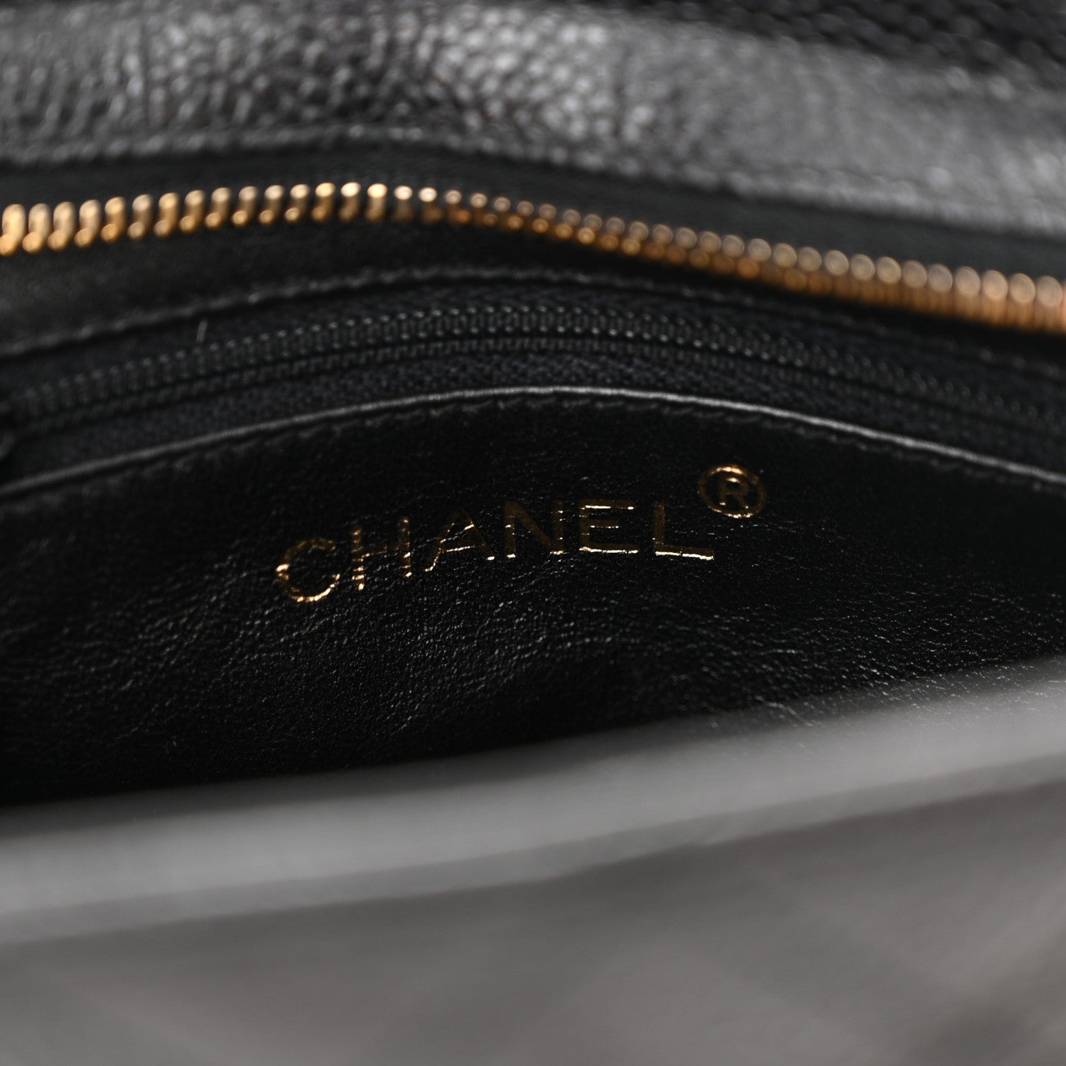 Chanel Caviar Quilted Shoulder Bag Black 6 of 11