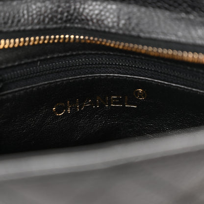 Chanel Caviar Quilted Shoulder Bag Black 6 of 11