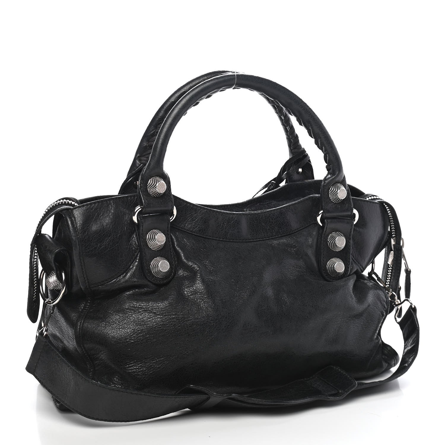 Balenciaga Agneau Giant 21 Silver Hardware City Black 3 of 9