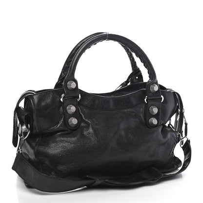 Balenciaga Agneau Giant 21 Silver Hardware City Black 3 of 9